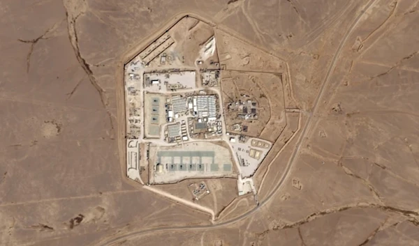 The US military base, Tower 22, in Jordan in October 2023 (Planet Labs LBC / AP)