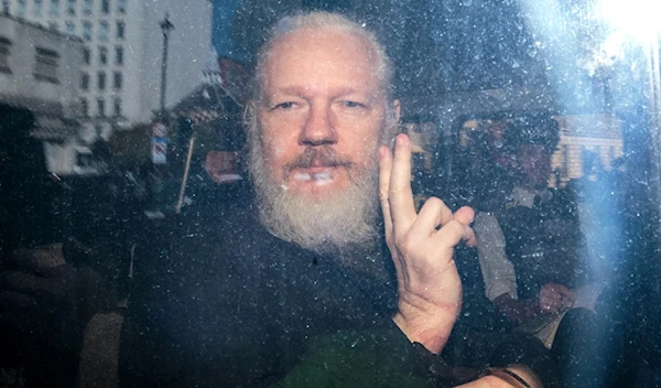 WikiLeaks founder Julian Assange in London in April 2019 (Getty Images/AFP)