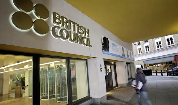 The British Council office in London. (Leon Neal/AFP via Getty Images)