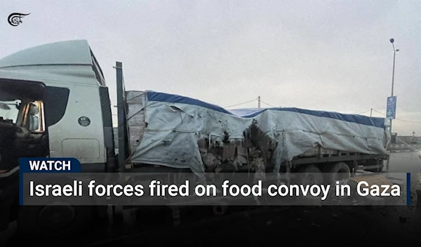 Israeli forces fired on food convoy in Gaza