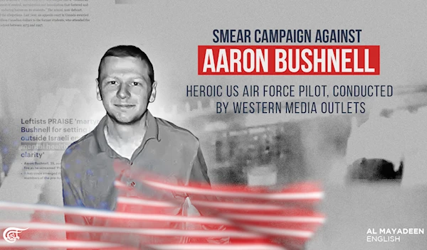 Smear Campaign against Aaron Bushnell, heroic US Air Force Pilot, conducted by Western media outlets