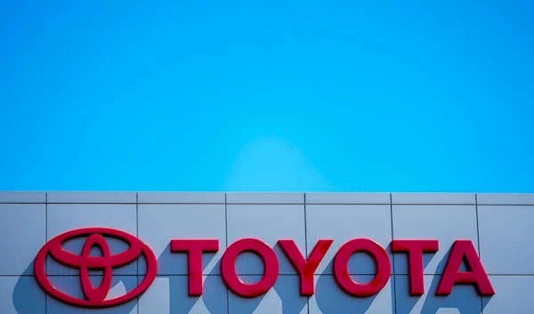 A Toyota sign is seen on a dealership, Thursday, Aug. 17, 2023, in Kennesaw, Ga.. (AP)