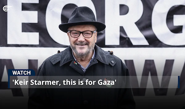 'Keir Starmer, this is for Gaza'