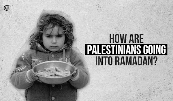 How are Palestinians going into Ramadan?