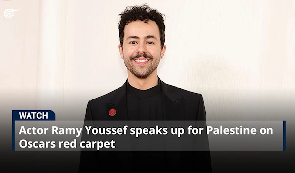 Actor Ramy Youssef speaks up for Palestine on Oscars red carpet