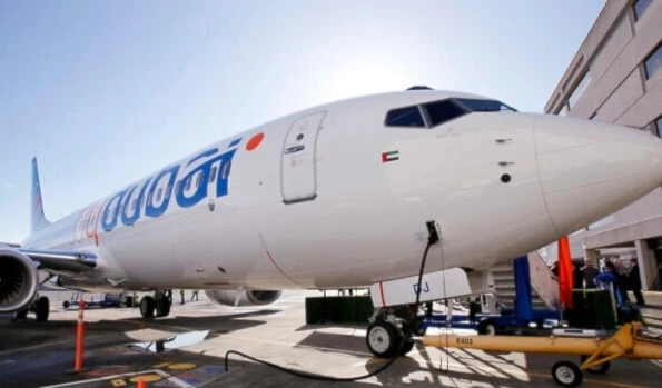 In this Oct. 27, 2010 file photo, a Boeing 737 being delivered to FlyDubai is seen in Seattle (AP)