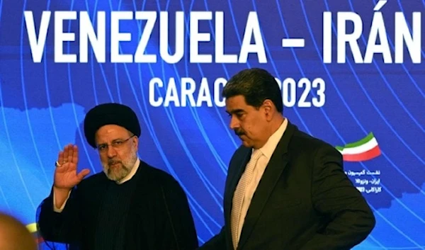 Iranian President Ebrahim Raisi arrived in Venezuela for the start of a visit to "friendly countries" that also include Cuba and Nicaragua (AFP)