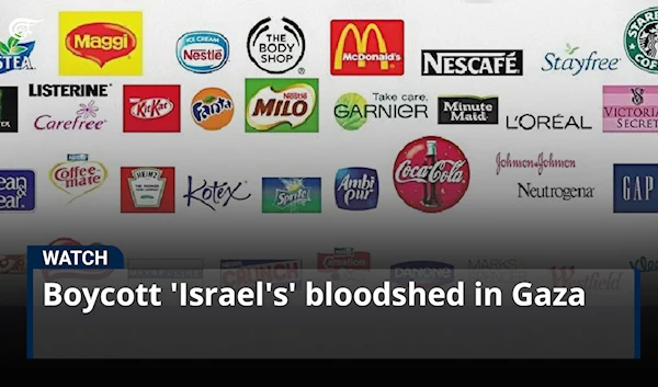 Boycott 'Israel's' bloodshed in Gaza