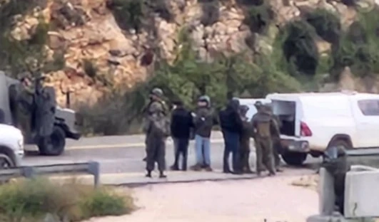 'Hasbara' crossroad near the 'Dolev' settlement in West Bank, where a shooting operation was carried out (Social Media)