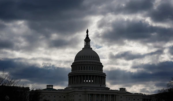 The Capitol in Washington, is framed by early morning clouds, Tuesday, March 19, 2024. (AP)