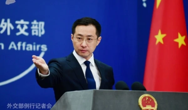 Foreign Ministry Spokesperson Lin Jian’s Regular Press Conference on March 21, 2024.(AP)