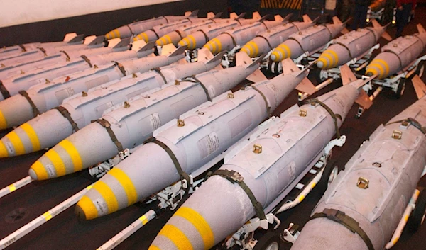 US-made Mk-84 bombs with Joint Direct Attack Munition JDAM (US Air Force)