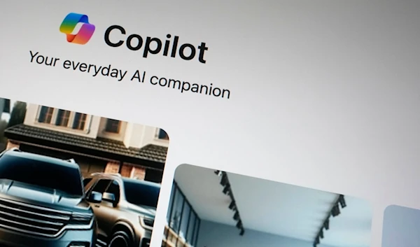 A Copilot page showing the incorporation of AI technology is shown in London, Tuesday, Feb. 13, 2024. (AP)