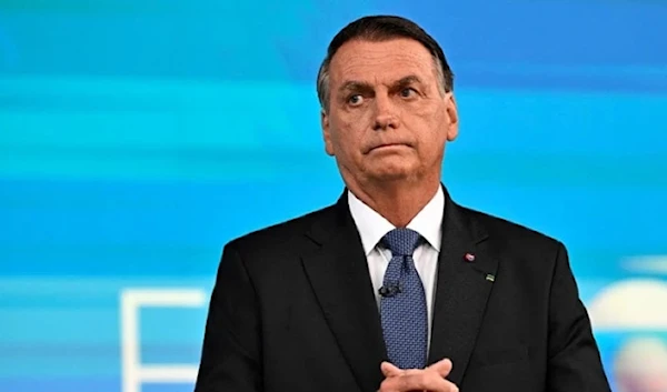 Jair Bolsonaro, then president of Brazil, in Rio de Janeiro, on October 28, 2022. (AFP)