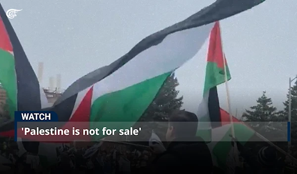 'Palestine is not for sale'