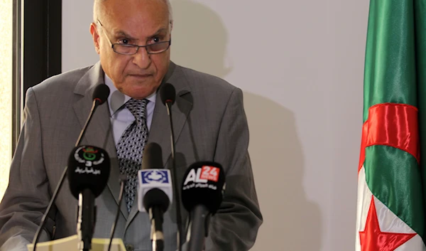 Algerian Foreign Minister Ahmed Attaf in Algiers, Wednesday, Aug.2, 2023. (AP)