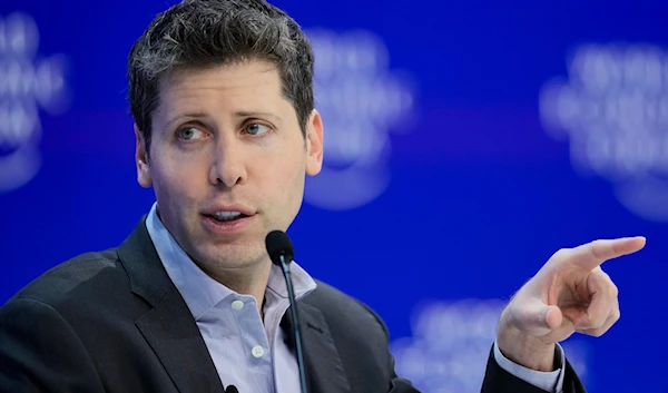 OpenAI CEO Sam Altman participates in the "Technology in a turbulent world" panel discussion during the annual meeting of the World Economic Forum in Davos, Switzerland, on Jan. 18, 2024.(AP)