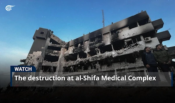 The destruction at al-Shifa Medical Complex