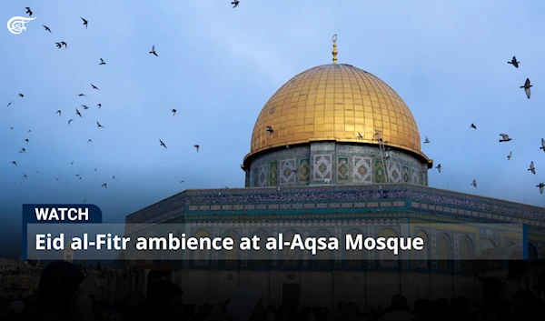 Eid al-Fitr ambience at al-Aqsa Mosque