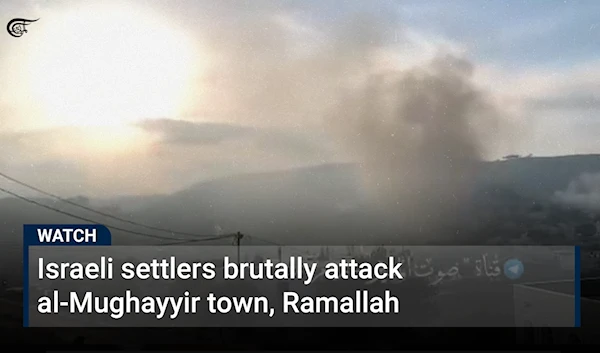 Israeli settlers brutally attack al-Mughayyir town, Ramallah