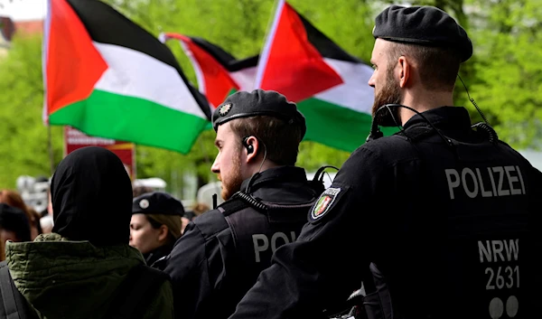 German police crackdown on pro-Palestinian congress in Berlin