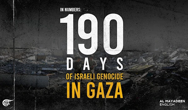 In numbers: 190 days of Israeli genocide in Gaza