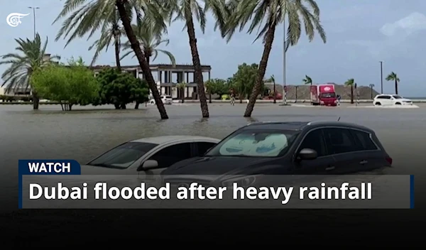 Dubai flooded after heavy rainfall