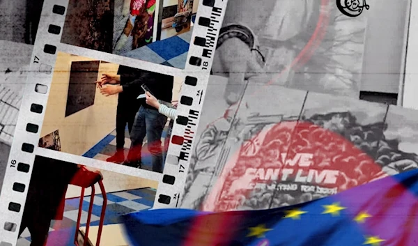 Hypocritically, images from the war in Ukraine were allowed to be featured in the exhibition, proving the EU's clear double standards and selective humanity, particularly its stance on the humanitarian crises in Gaza. (Al Mayadeen English)