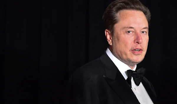 Elon Musk arrives at the tenth Breakthrough Prize Ceremony on Saturday, April 13, 2024, at the Academy Museum of Motion Pictures in Los Angeles. (AP)