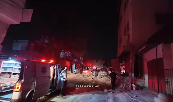 Scenes from the Nour Shams camp in Tulkarm after the Israeli siege ended, allowing rescue teams to enter, April 20, 2024 (Military Media)