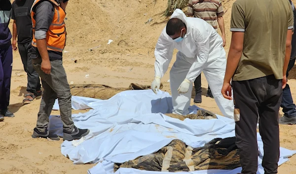 Nearly 400 decomposing bodies uncovered in Nasser Hospital Khan Younis