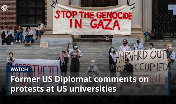 Former US Diplomat comments on protests at US universities