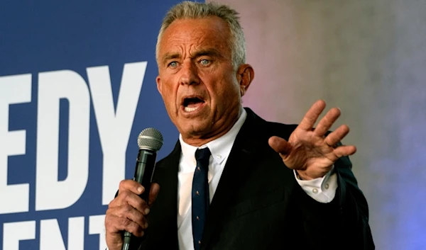 Independent Presidential Candidate Robert F. Kennedy, Jr. speaks to supporters during a campaign event on Saturday,, March 30, 2024, in Los Angeles, Calif. (AP)