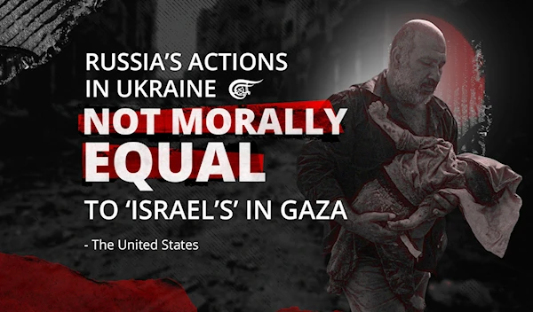 Russia’s actions in Ukraine not morally equal to Israel’s in Gaza