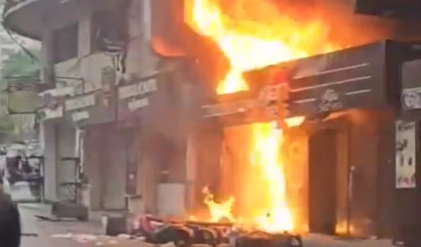 Gas leakage in Beirut restaurant results in horrifying fire