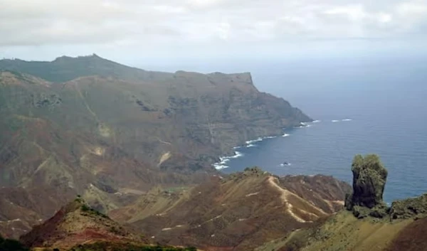 Sandy Bay in St Helena. More than 25,000 Africans were removed from illegal Portuguese slave vessels and quarantined on the island during British abolition efforts. (AP)