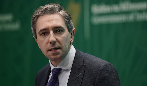 Ireland's new prime minister, Simon Harris, in an undated photo (Social Media)