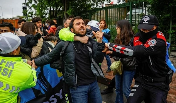 Turkish citizens, police clash over May Day rally in Istanbul