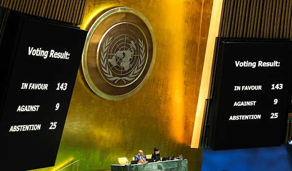 UNGA overwhelmingly votes to grant Palestine full membership