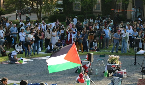 Students on hunger strike at Princeton University in the US (The Daily Princetonian)