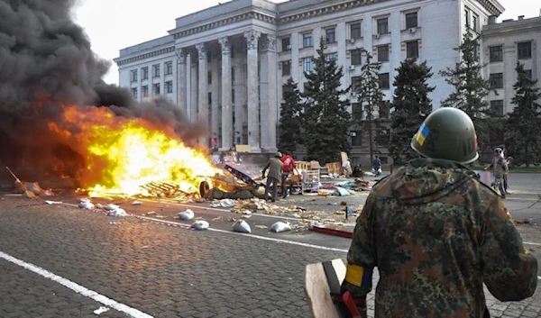 Images from the Odessa Massacre on May 2, 2014 (Social Media)