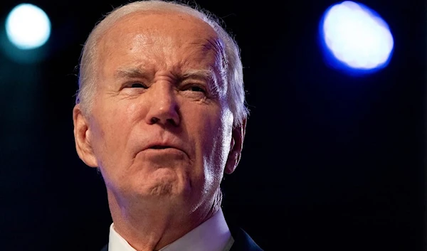 President Joe Biden speaks at a campaign event at Montgomery Country College in Blue Bell, Friday, Jan.5,2024. (AP)