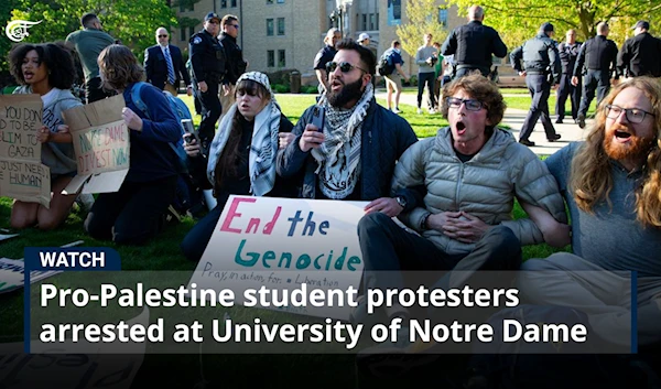 Pro-Palestine student protesters arrested at University of Notre Dame