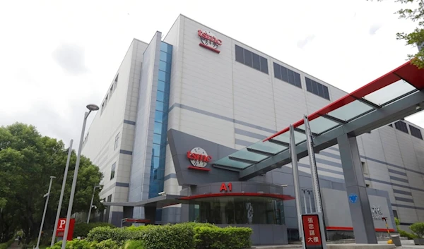 Taiwan Semiconductor Manufacturing Co., Ltd. (TSMC) headquarters in Hsinchu, Taiwan, Wednesday, Oct. 20, 2021 (AP Photo/Chiang Ying-ying)