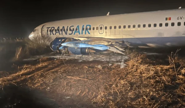 Boeing plane leaves runway in Senegal injuring 11