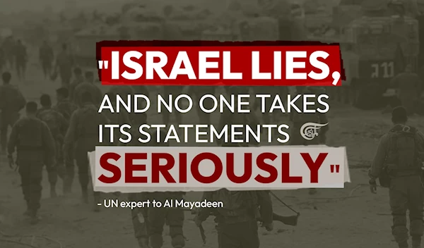 Israel lies, and no one takes its statements seriously: UN expert to Al Mayadeen