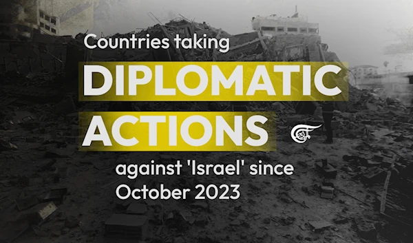 Countries taking diplomatic actions against 'Israel' since October 2023