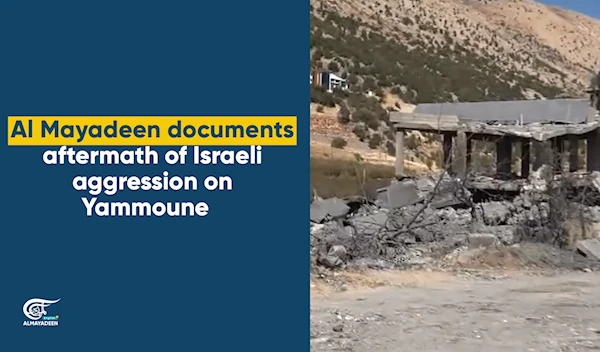 Al Mayadeen documents aftermath of Israeli aggression on Yammouneh