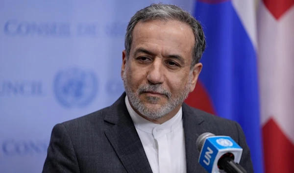 Iranian Foreign Minister Abbas Araghchi speaks during a news conference, Wednesday, Sept. 25, 2024, at U.N. headquarters. (AP Photo/Frank Franklin II)