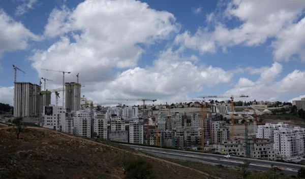 A view of a construction site in occupied al-Quds on Monday, Sept. 16, 2024. (AP Photo/Mahmoud Illean)